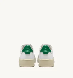 Sneakers Medalist Low In Pelle Bianca E Verde
