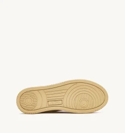 Sneakers Medalist Low In Pelle E Canvas Bianco E Bubble
