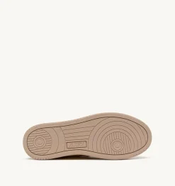 Sneakers Medalist Low In Velluto A Costine E Suede Bianco E Blu