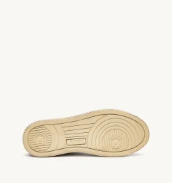 Sneakers Medalist Low Super Vintage In Pelle Bianco Nile Blu