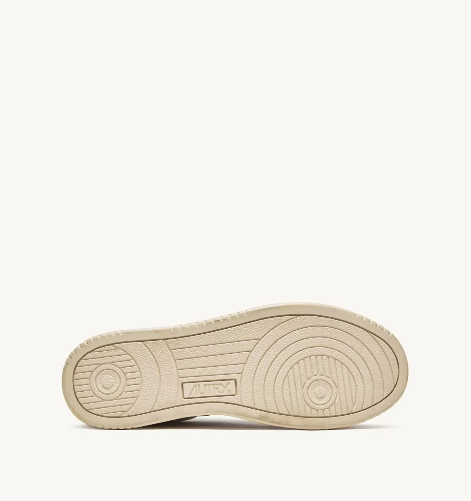 Sneakers Medalist Low Super Vintage In Pelle Yellowing Bianco