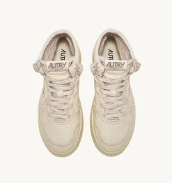 Sneakers Medalist Mid In Denim Color Ivory