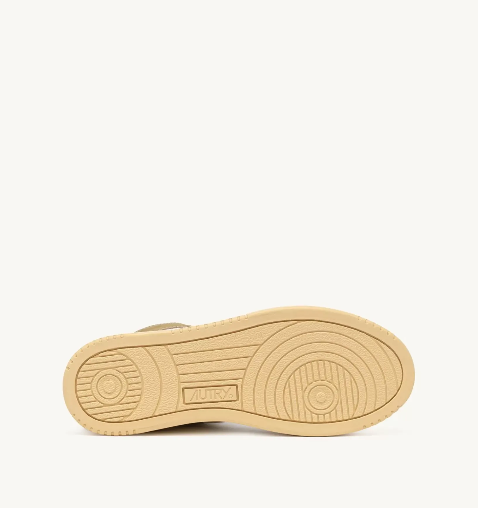 Sneakers Medalist Mid In Pelle E Suede Bianco E Mud