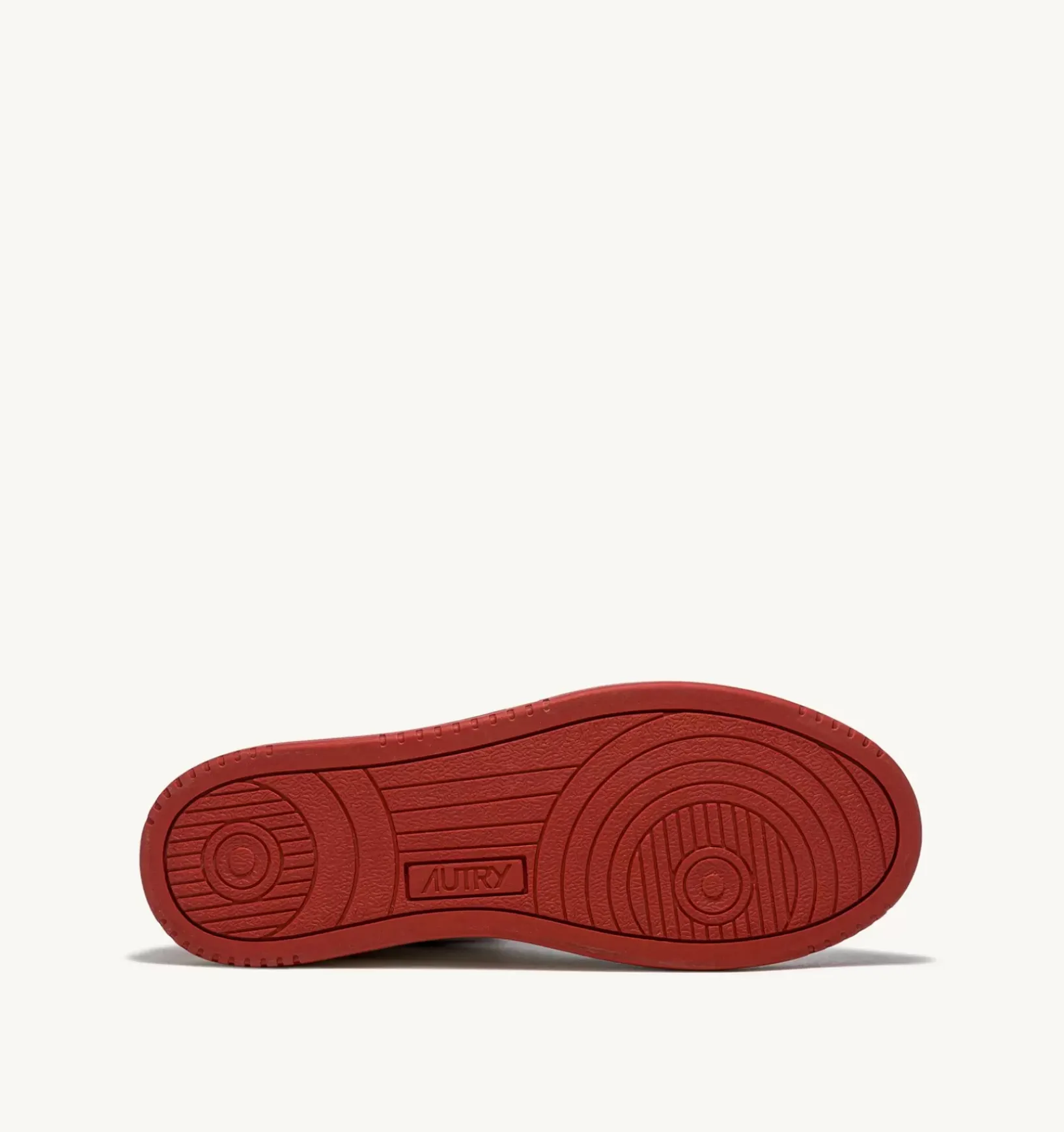 Sneakers Medalist Mid In Pelle Bicolore Bianco E Rosso