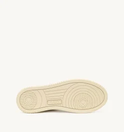 Sneakers Medalist Mid In Pelle Effetto Snake Argento