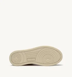 Sneakers Medalist Mid In Morbida Pelle Peach Di Capra