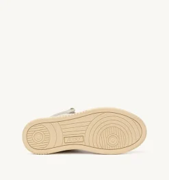 Sneakers Medalist Mid In Suede Hair Ecru