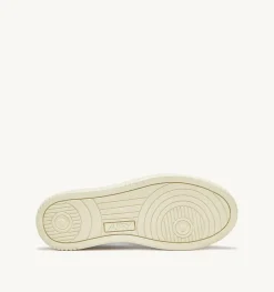 Sneakers Medalist Mid In Pelle Bicolore Bianco E Platinum