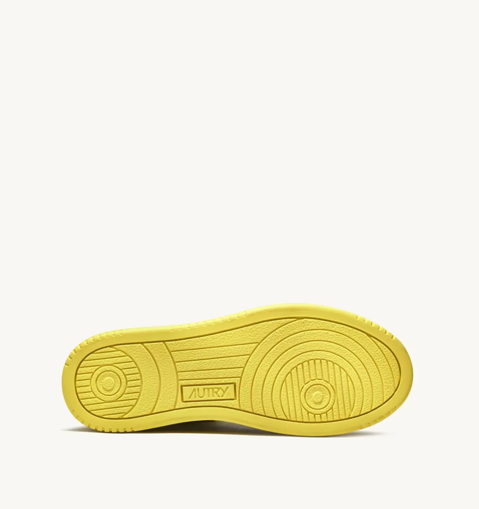 Sneakers Medalist Mid In Pelle Bicolore Bianco E Yellow