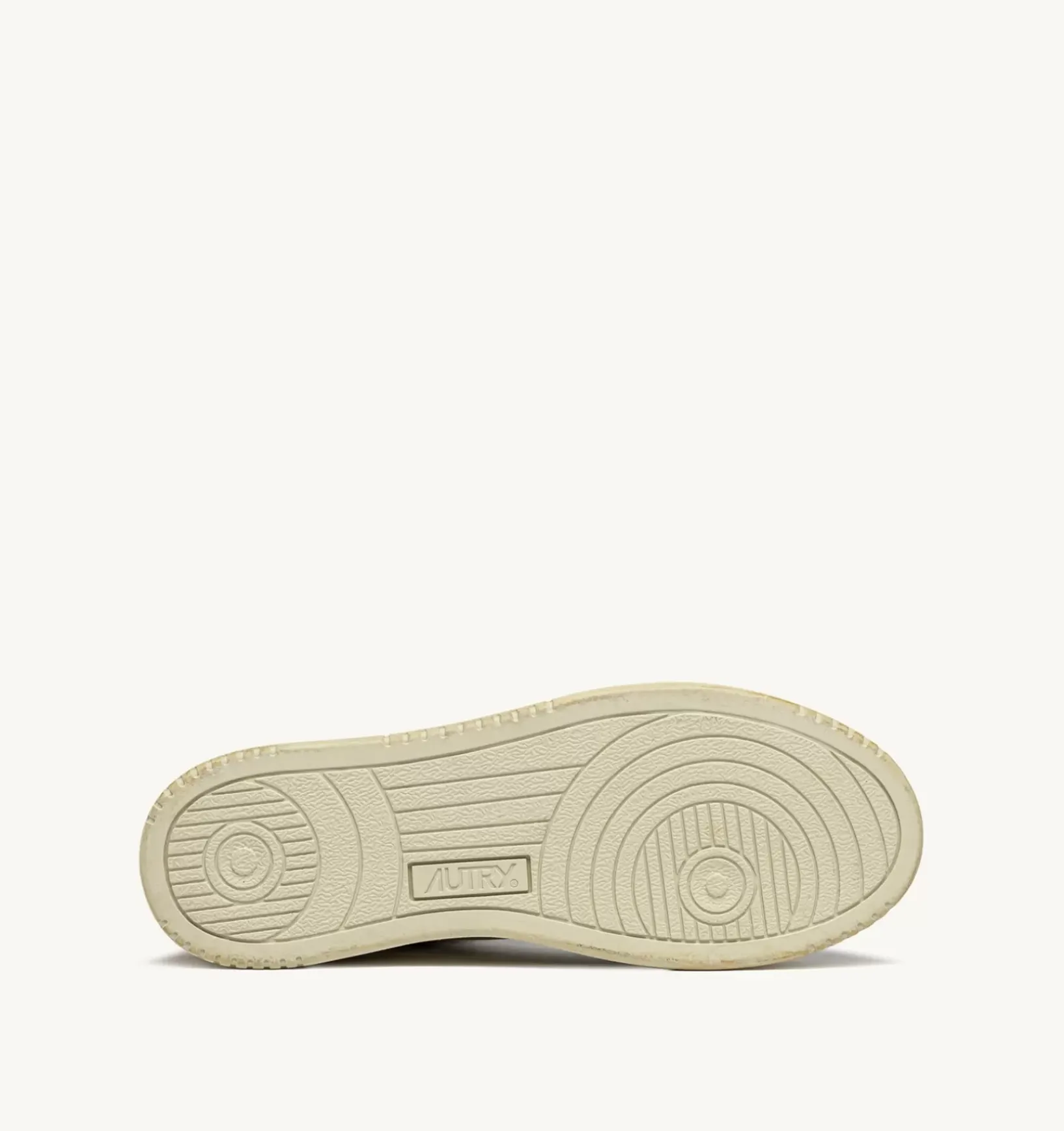 Sneakers Medalist Mid Super Vintage In Pelle Yellowing Bianco E Blu