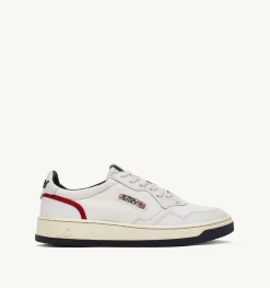 Sneakers Open Low In Pelle E Suede Capsule