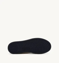 Sneakers Open Low In Pelle E Suede Capsule