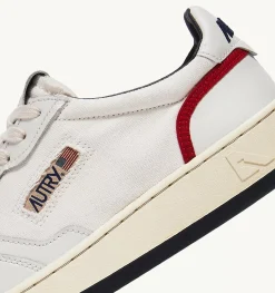 Sneakers Open Low In Pelle E Suede Capsule