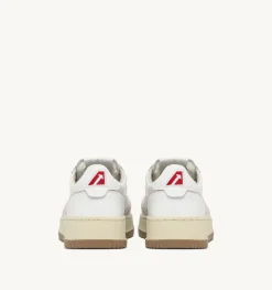 Sneakers Open Low In Pelle E Cordoncino Rosa
