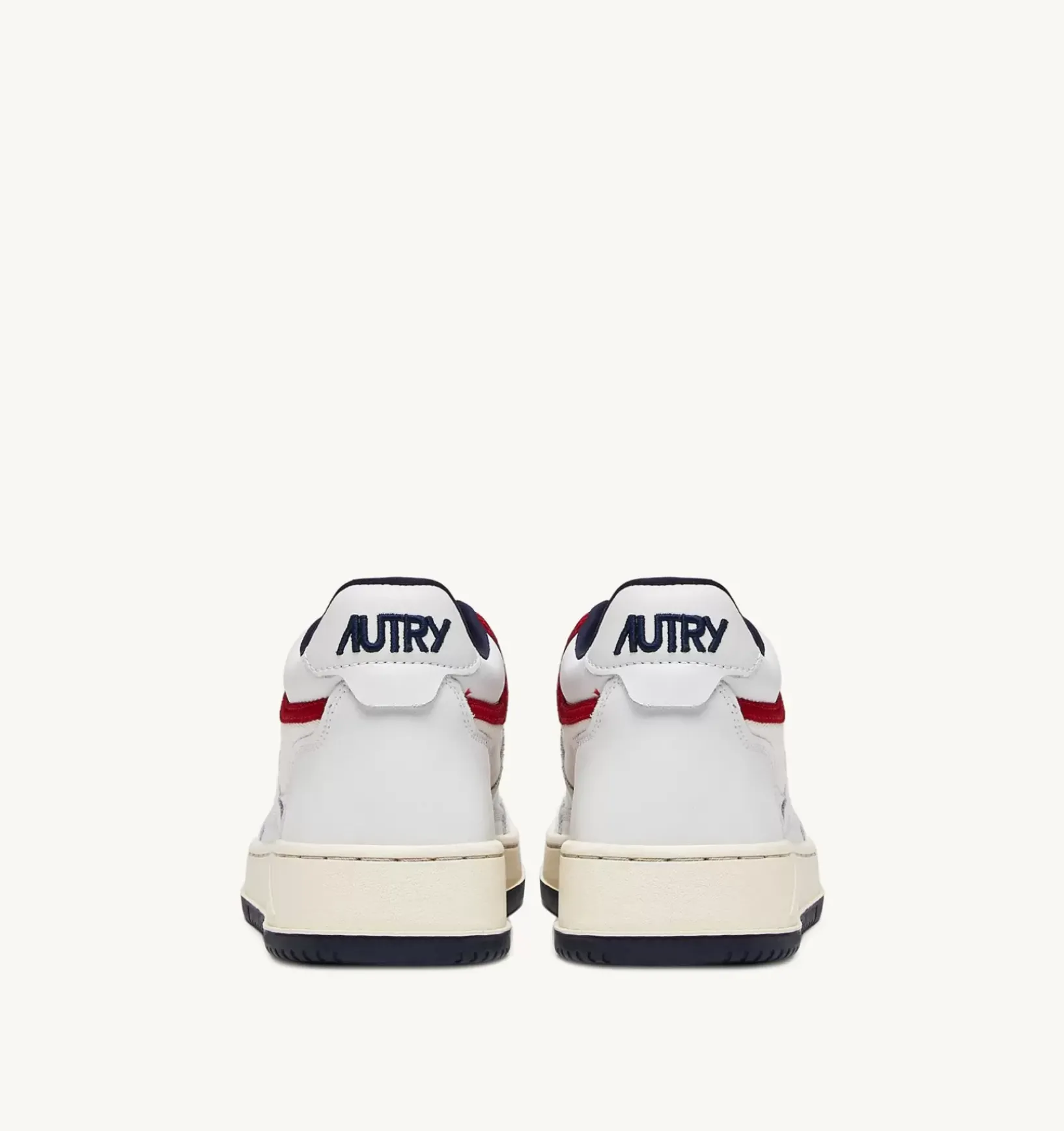 Sneakers Open Mid In Pelle E Suede Capsule
