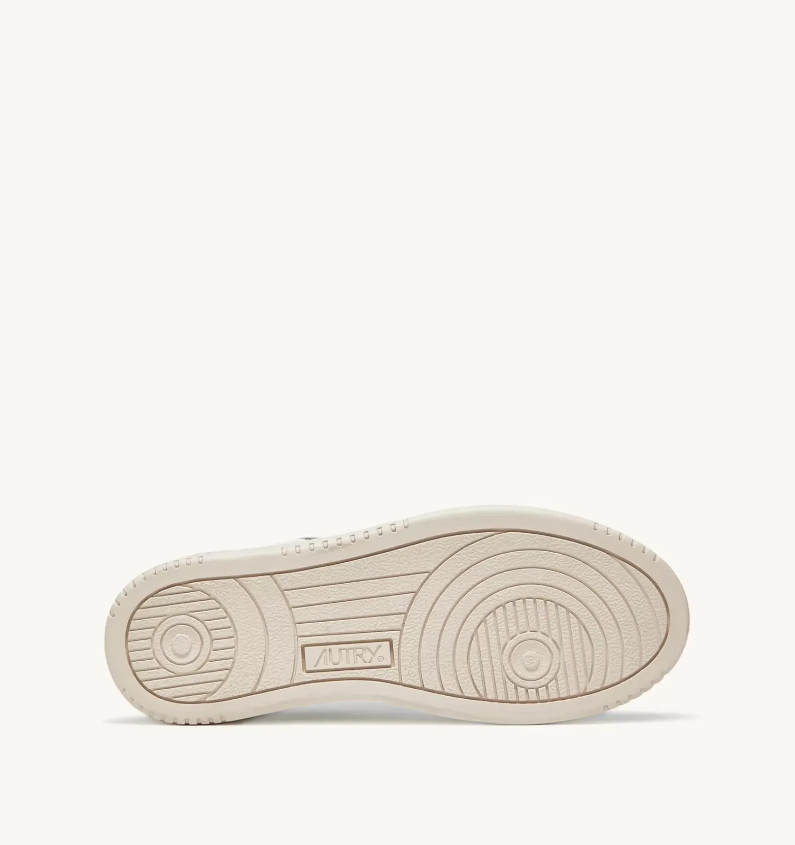 Sneakers Open Mid In Pelle E Suede Colore Bianco