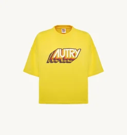 T-Shirt Aerobic Logo Giallo