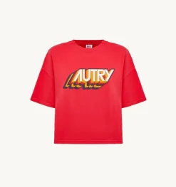 T-Shirt Aerobic Logo Rosso