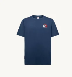 T-Shirt Girocollo Iconic Blu