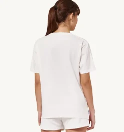 T-Shirt Girocollo Iconic Logo Bianco