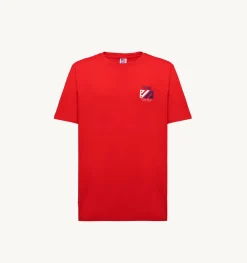 T-Shirt Girocollo Iconic Rosso