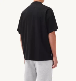 T-Shirt Girocollo Liberty Print Nero