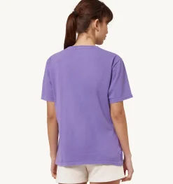 T-Shirt Girocollo Supervintage Viola