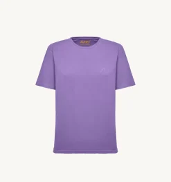 T-Shirt Girocollo Supervintage Viola