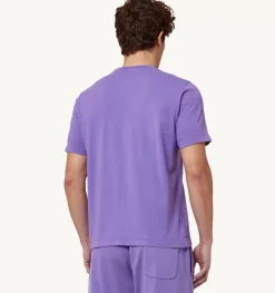 T-Shirt Girocollo Supervintage Viola