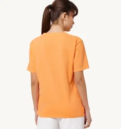 T-Shirt Girocollo Supervintage Arancio