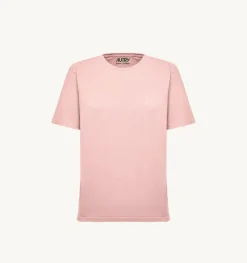 T-Shirt Girocollo Supervintage Rosa