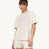 T-Shirt Girocollo Tennis Academy Avorio