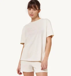 T-Shirt Girocollo Tennis Academy Avorio