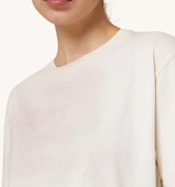 T-Shirt Girocollo Tennis Academy Avorio