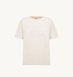 T-Shirt Girocollo Tennis Academy Avorio