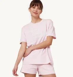 T-Shirt Girocollo Tennis Academy Rosa