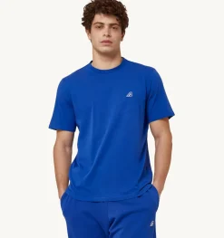 T-Shirt Girocollo Tennis Blu