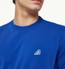 T-Shirt Girocollo Tennis Blu