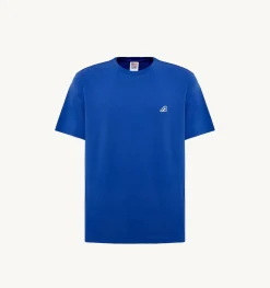 T-Shirt Girocollo Tennis Blu