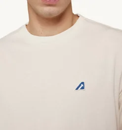 T-Shirt Girocollo Tennis Bianco